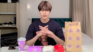 SUB맥도날드 BTS세트 먹방 브이로그 먹방 MUKBANG VLOG ASMR아니야 [upl. by Merton]