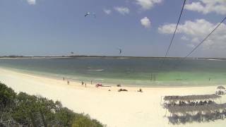 Kitesurf na Lagoa do Paraíso  Jericoacoara [upl. by Aliuqat]