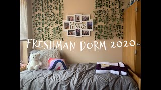 COLLEGE FRESHMAN DORM TOUR  University of Scranton [upl. by Attecnoc]