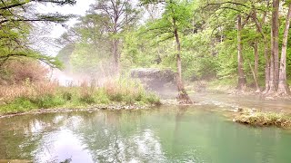 Fly Fishing Texas for Rainbow Trout on the Guadalupe River [upl. by Anaitit392]