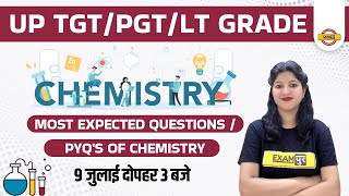 TGT PGT Chemistry  LT Grade Previous Year Paper Chemistry by Pooja Mam [upl. by Enelyaj]