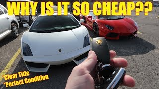 The Cheapest Lamborghini Gallardo LP560 in the Nation [upl. by Atekan671]