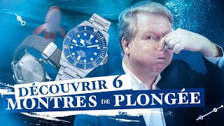 6 Montres de plongée à découvrir [upl. by Daveen]