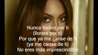 Beyoncé  Irremplazable Letra [upl. by Bowyer]