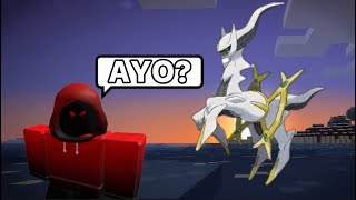 How to get ARCEUS in Pokémon brick bronze [upl. by Notgnihsaw]