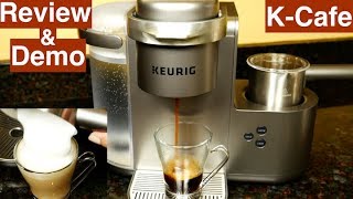 Keurig KCafe Review and Demo [upl. by Nawed]