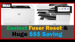 How to Reset HP Fuser for M607 M608 M609 M610 M611 M612 M631 M632 M633 M634 M635 M636 Detail Guide [upl. by Edialeda548]