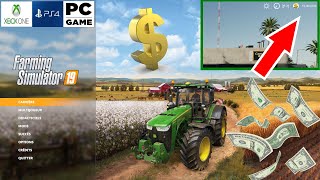 💰► COMMENT ÊTRE RICHE  Farming Simulator 19  PC  XBOX ONE  PS4 [upl. by Wilton]