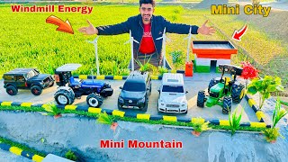 Making mini windmill energy project using Rc Tractor on mountainAakash946 [upl. by Anceline577]