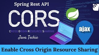 Enable CrossOrigin Resource Sharing in REST  Spring Security  Java Techie [upl. by Luane589]