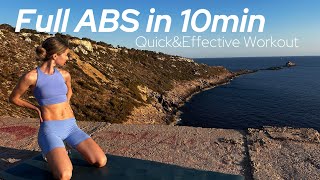 quot10Minute Full Abs Workoutquot [upl. by Shishko]