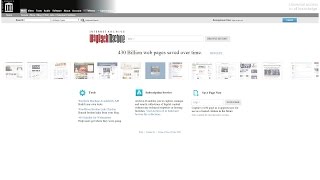 Internet Archives Wayback Machine [upl. by Otanod]