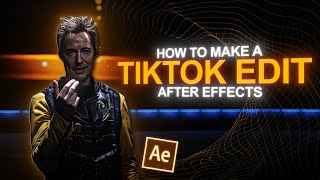 TikTok Edit Tutorial I After Effects Beginner Guide [upl. by Tollman520]