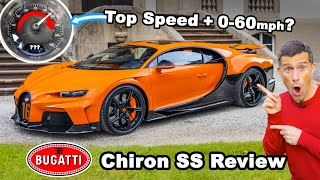 Bugatti Chiron Super Sport review  how fast can I drive it on the Autobahn [upl. by Sixela]