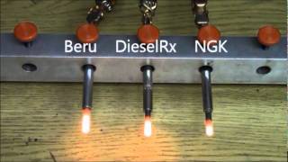 DieselRx Glow Plug Comparison [upl. by Amol]