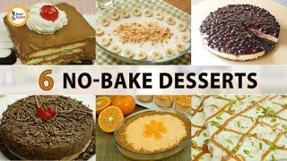 6 No Bake Dessert Recipe By Food Fusion [upl. by Otipaga57]