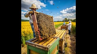 Hive combine using hardware cloth Id like to emphasize not to use window screen It doesnt work [upl. by Assilav]