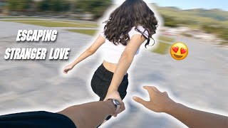 ESCAPING STRANGER LOVE Romantic Parkour POV  FABULO [upl. by Wiedmann]