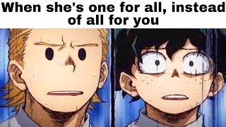 MY HERO ACADEMIA MEMES 12 [upl. by Fugate]