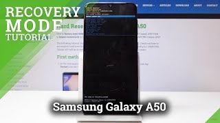 SAMSUNG Galaxy A50 RECOVERY MODE [upl. by Asirrak]