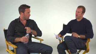 Alex OLoughlin and Scott Caan Answer Fan Questions [upl. by Buff631]