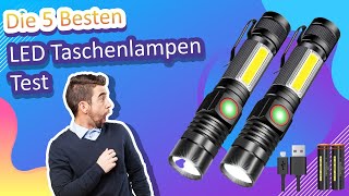 Die 5 Besten LED Taschenlampen Test [upl. by Zantos]