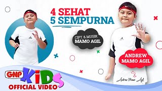 4 Sehat 5 Sempurna  Andrew Mamo Agil  Official Music Video [upl. by Standish]