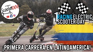 1er Racing Electric ScooterDay  Recuento  Carrera de Patinetas Eléctricas [upl. by Ludly572]