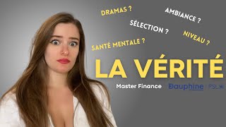 LA VÉRITÉ  MASTER FINANCE DAUPHINE [upl. by Cahan332]