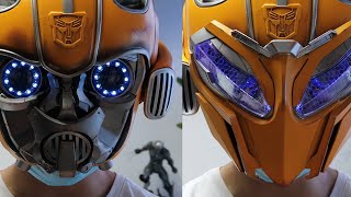 Unboxing Killer Body Transformer Bumblebee Electronic Transforms Helmet [upl. by Jerome]