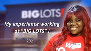 My experience working at quotBIG LOTSquot 2021🙂😊😁 [upl. by Silden]