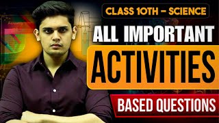 Class 10th  Science All Important Activities🔥 Important Questions  Prashant Kirad [upl. by Itsrejk]