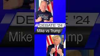 Presidential Debate  Mike Marino vs Trump aka TheJohnnyDshow1   Climate [upl. by Ahseken305]