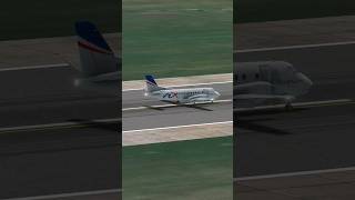 Rex SAAB 340 Takeoff Masterclass Melbourne Airport Challenge shorts [upl. by Nailimixam475]