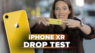 iPhone XR drop test How tough is the glass [upl. by Inesita]