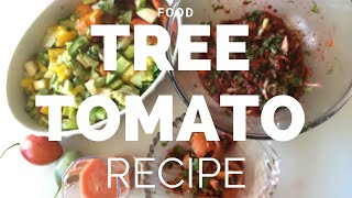 Tamarillo Fruits Chutney Recipes Tamarillos Tree Tomato Recipes Tamarillo How to Eat [upl. by Travers]