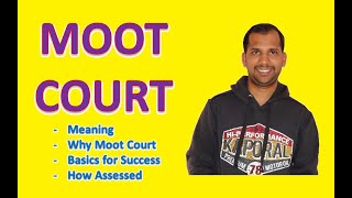 MOOT COURT  Meaning  Why Moot  Formula for Success  How Assessed [upl. by Ardnaet726]