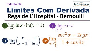 Regra de LHospital  Bernoulli [upl. by Map]