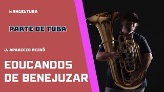 EDUCANDOS DE BENEJUZAR parte de TUBA 🌬️💨 [upl. by Farnham]