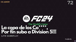 Terminando la Copa Trueno del BF y Rivals División 6【FC 24】72 PS5 [upl. by Errick]