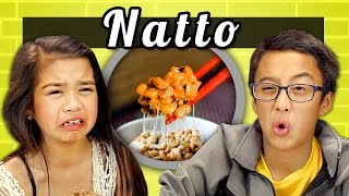 KIDS vs FOOD  10  NATTO [upl. by Treharne948]