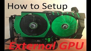 How to Setup the Exp Gdc eGPU adapter Basic hardsoftware [upl. by Ttirrej917]