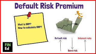 Default risk premium explained  FINEd [upl. by Elleined]