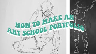 HOW TO GET INTO ART SCHOOL  MAKING A PORTFOLIO  The Glasgow School of Art [upl. by Keeton]