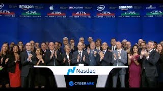 CyberArk Rings the Nasdaq Opening Bell [upl. by Savadove]