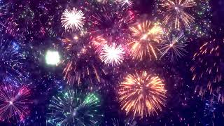 Animated fireworks festival motion background video  diwali fireworks motion Design background loop [upl. by Eniliuqcaj996]