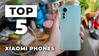 TOP 5 Best Xiaomi Phones 2024 [upl. by Nidia]