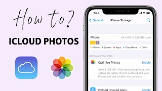 How To Free Up Space On Your iPhone Using iCloud Photos ☁️ [upl. by Yardley]