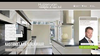 Te koop Kastanjelaan 5 Alkmaar  Hoekstra en van Eck makelaars Méér makelaar [upl. by Niro133]