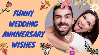 Funny Wedding Anniversary Wishes  KAVEESH MOMMY [upl. by Kcirdnekel]